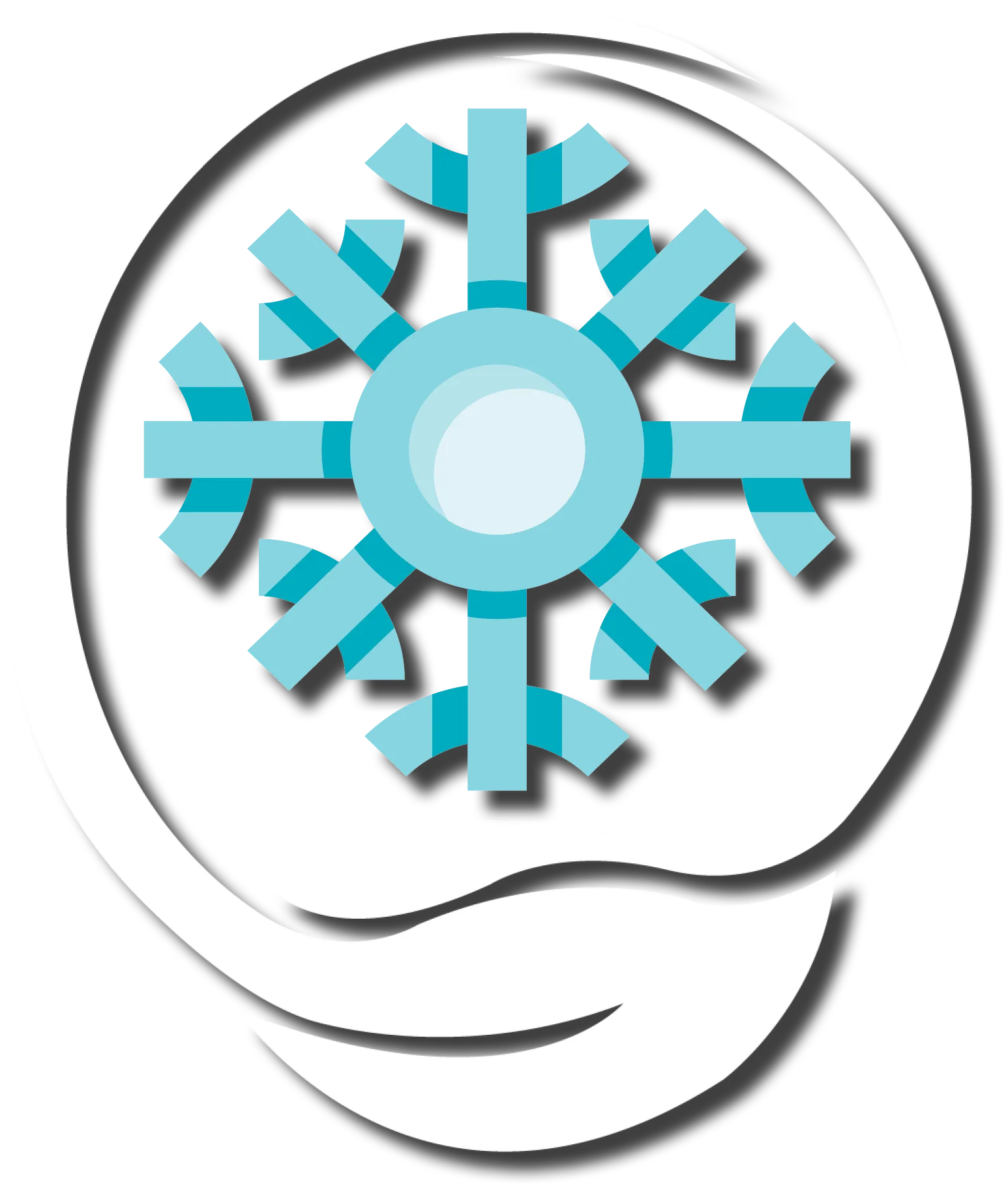 Snow removal logo