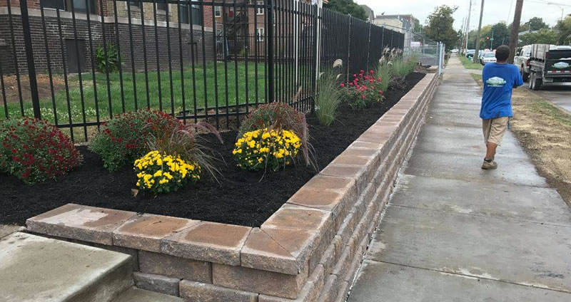 Garden Bed Design And Installation Brownsburg Indiana.