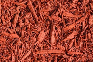 Red Dyed Mulch